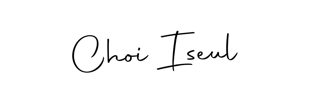 How to make Choi Iseul name signature. Use Autography-DOLnW style for creating short signs online. This is the latest handwritten sign. Choi Iseul signature style 10 images and pictures png