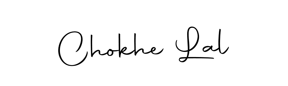 You should practise on your own different ways (Autography-DOLnW) to write your name (Chokhe Lal) in signature. don't let someone else do it for you. Chokhe Lal signature style 10 images and pictures png