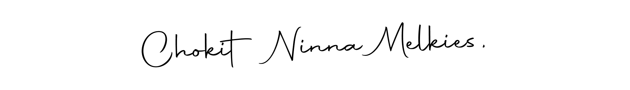 Once you've used our free online signature maker to create your best signature Autography-DOLnW style, it's time to enjoy all of the benefits that Chokit Ninna Melkies, name signing documents. Chokit Ninna Melkies, signature style 10 images and pictures png