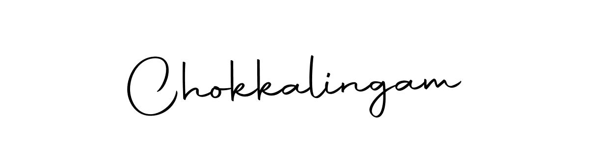 How to make Chokkalingam signature? Autography-DOLnW is a professional autograph style. Create handwritten signature for Chokkalingam name. Chokkalingam signature style 10 images and pictures png