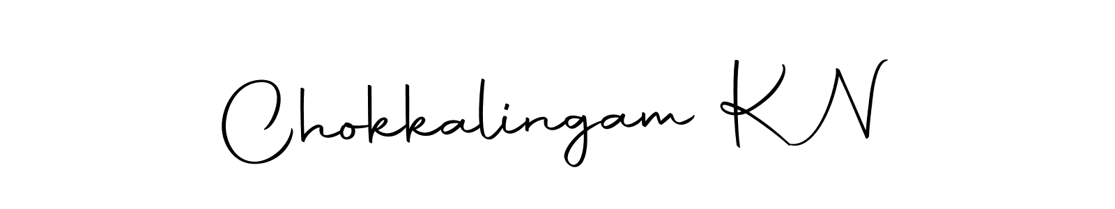 Make a beautiful signature design for name Chokkalingam K N. Use this online signature maker to create a handwritten signature for free. Chokkalingam K N signature style 10 images and pictures png