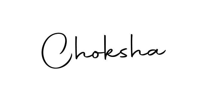 How to make Choksha name signature. Use Autography-DOLnW style for creating short signs online. This is the latest handwritten sign. Choksha signature style 10 images and pictures png