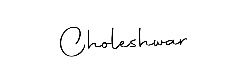 Use a signature maker to create a handwritten signature online. With this signature software, you can design (Autography-DOLnW) your own signature for name Choleshwar. Choleshwar signature style 10 images and pictures png