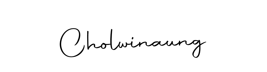 Make a beautiful signature design for name Cholwinaung. Use this online signature maker to create a handwritten signature for free. Cholwinaung signature style 10 images and pictures png