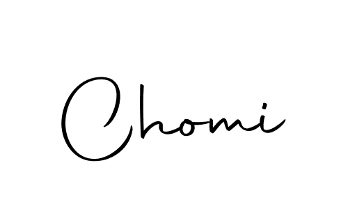 You should practise on your own different ways (Autography-DOLnW) to write your name (Chomi) in signature. don't let someone else do it for you. Chomi signature style 10 images and pictures png