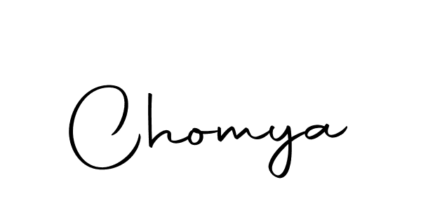 Make a beautiful signature design for name Chomya. Use this online signature maker to create a handwritten signature for free. Chomya signature style 10 images and pictures png