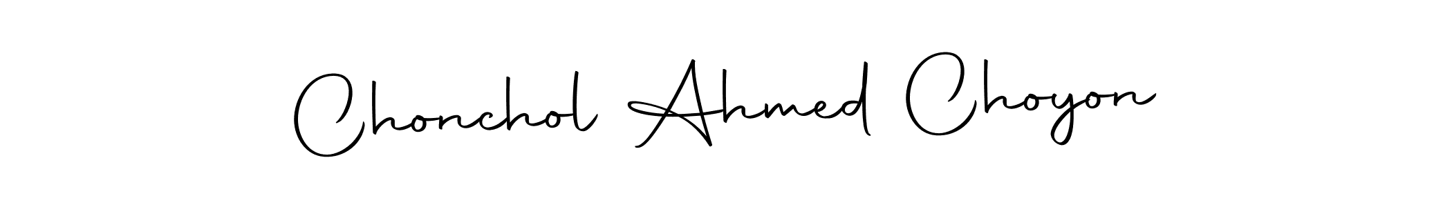 This is the best signature style for the Chonchol Ahmed Choyon name. Also you like these signature font (Autography-DOLnW). Mix name signature. Chonchol Ahmed Choyon signature style 10 images and pictures png