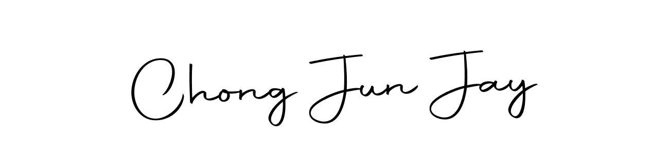 Design your own signature with our free online signature maker. With this signature software, you can create a handwritten (Autography-DOLnW) signature for name Chong Jun Jay. Chong Jun Jay signature style 10 images and pictures png