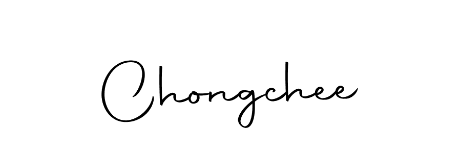 Use a signature maker to create a handwritten signature online. With this signature software, you can design (Autography-DOLnW) your own signature for name Chongchee. Chongchee signature style 10 images and pictures png