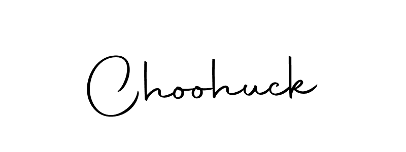 Make a beautiful signature design for name Choohuck. With this signature (Autography-DOLnW) style, you can create a handwritten signature for free. Choohuck signature style 10 images and pictures png