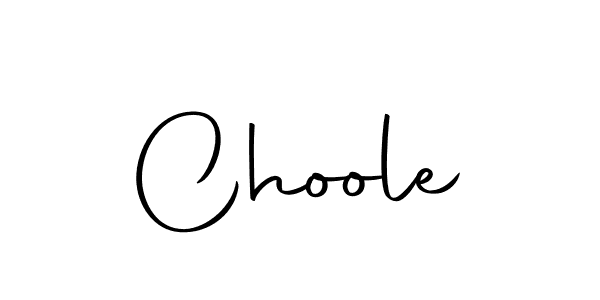 How to make Choole signature? Autography-DOLnW is a professional autograph style. Create handwritten signature for Choole name. Choole signature style 10 images and pictures png