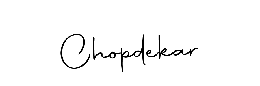 How to make Chopdekar signature? Autography-DOLnW is a professional autograph style. Create handwritten signature for Chopdekar name. Chopdekar signature style 10 images and pictures png