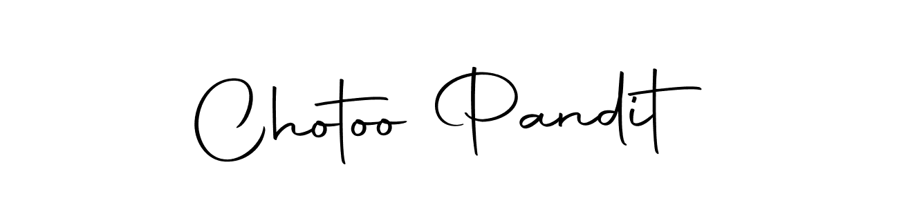 if you are searching for the best signature style for your name Chotoo Pandit. so please give up your signature search. here we have designed multiple signature styles  using Autography-DOLnW. Chotoo Pandit signature style 10 images and pictures png