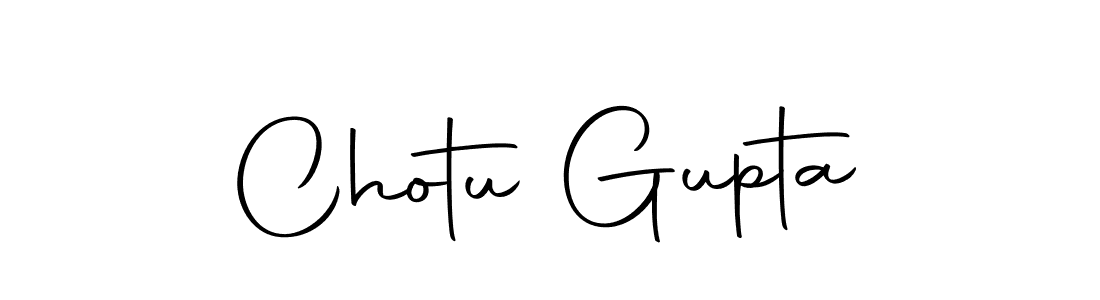How to make Chotu Gupta name signature. Use Autography-DOLnW style for creating short signs online. This is the latest handwritten sign. Chotu Gupta signature style 10 images and pictures png