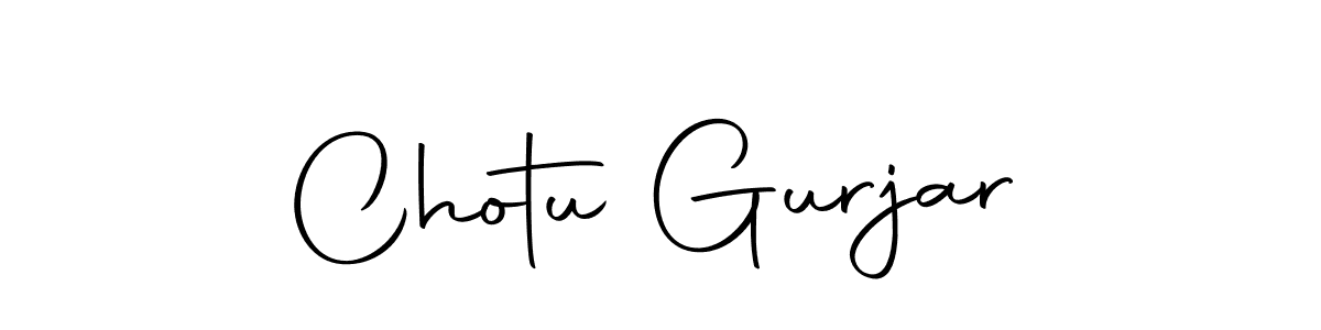 Autography-DOLnW is a professional signature style that is perfect for those who want to add a touch of class to their signature. It is also a great choice for those who want to make their signature more unique. Get Chotu Gurjar name to fancy signature for free. Chotu Gurjar signature style 10 images and pictures png