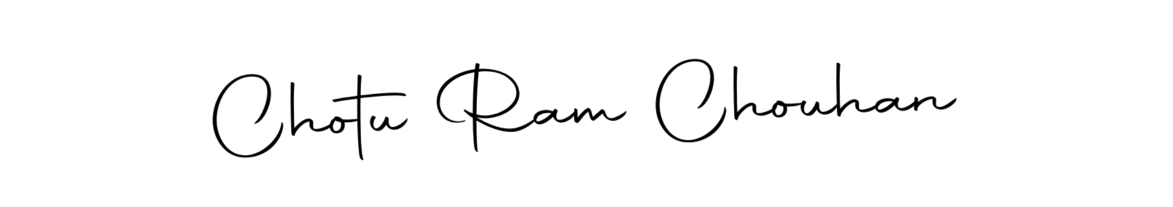 Design your own signature with our free online signature maker. With this signature software, you can create a handwritten (Autography-DOLnW) signature for name Chotu Ram Chouhan. Chotu Ram Chouhan signature style 10 images and pictures png