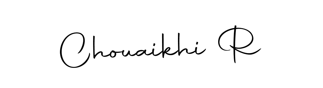 Also we have Chouaikhi R name is the best signature style. Create professional handwritten signature collection using Autography-DOLnW autograph style. Chouaikhi R signature style 10 images and pictures png