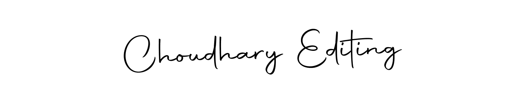 You should practise on your own different ways (Autography-DOLnW) to write your name (Choudhary Editing) in signature. don't let someone else do it for you. Choudhary Editing signature style 10 images and pictures png