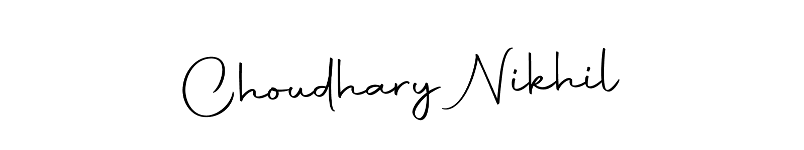 How to make Choudhary Nikhil signature? Autography-DOLnW is a professional autograph style. Create handwritten signature for Choudhary Nikhil name. Choudhary Nikhil signature style 10 images and pictures png