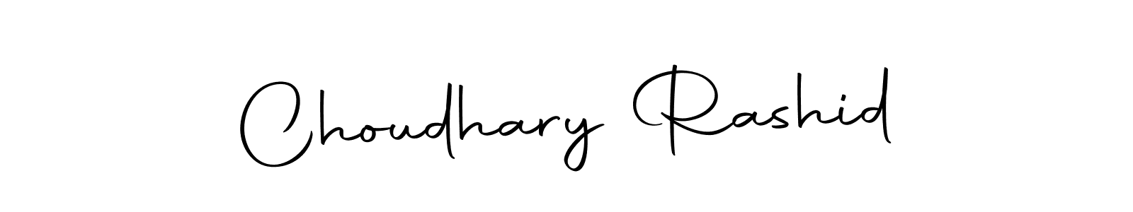 Also we have Choudhary Rashid name is the best signature style. Create professional handwritten signature collection using Autography-DOLnW autograph style. Choudhary Rashid signature style 10 images and pictures png