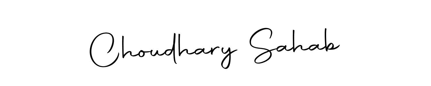 if you are searching for the best signature style for your name Choudhary Sahab. so please give up your signature search. here we have designed multiple signature styles  using Autography-DOLnW. Choudhary Sahab signature style 10 images and pictures png