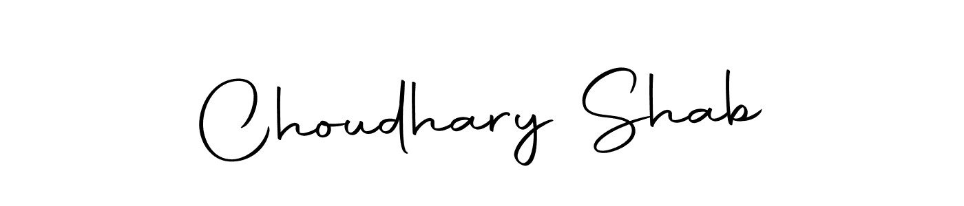 Also we have Choudhary Shab name is the best signature style. Create professional handwritten signature collection using Autography-DOLnW autograph style. Choudhary Shab signature style 10 images and pictures png