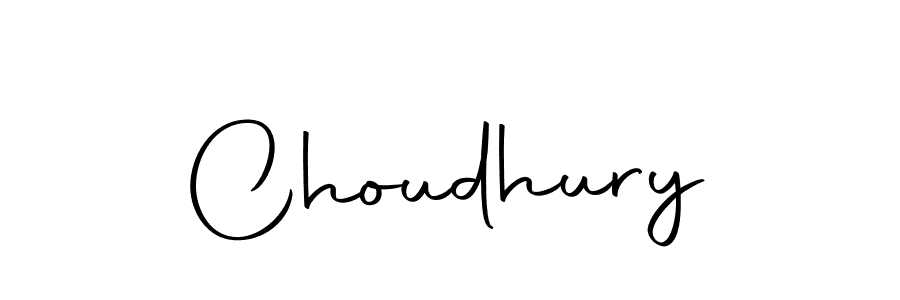 Create a beautiful signature design for name Choudhury. With this signature (Autography-DOLnW) fonts, you can make a handwritten signature for free. Choudhury signature style 10 images and pictures png