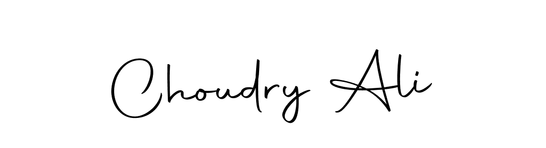 The best way (Autography-DOLnW) to make a short signature is to pick only two or three words in your name. The name Choudry Ali include a total of six letters. For converting this name. Choudry Ali signature style 10 images and pictures png