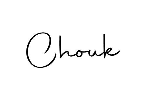 Use a signature maker to create a handwritten signature online. With this signature software, you can design (Autography-DOLnW) your own signature for name Chouk. Chouk signature style 10 images and pictures png