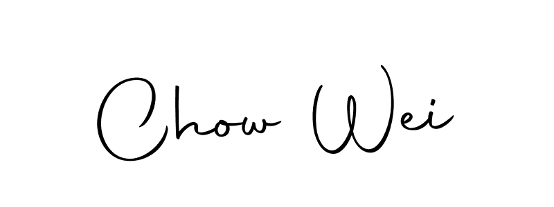 Make a beautiful signature design for name Chow Wei. Use this online signature maker to create a handwritten signature for free. Chow Wei signature style 10 images and pictures png