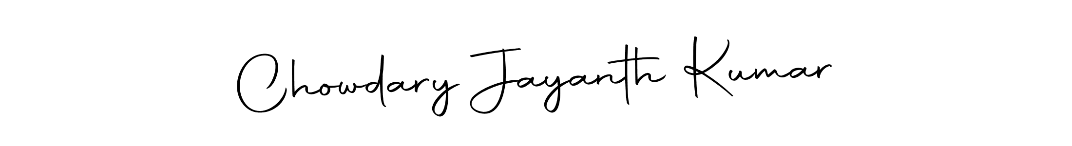 It looks lik you need a new signature style for name Chowdary Jayanth Kumar. Design unique handwritten (Autography-DOLnW) signature with our free signature maker in just a few clicks. Chowdary Jayanth Kumar signature style 10 images and pictures png