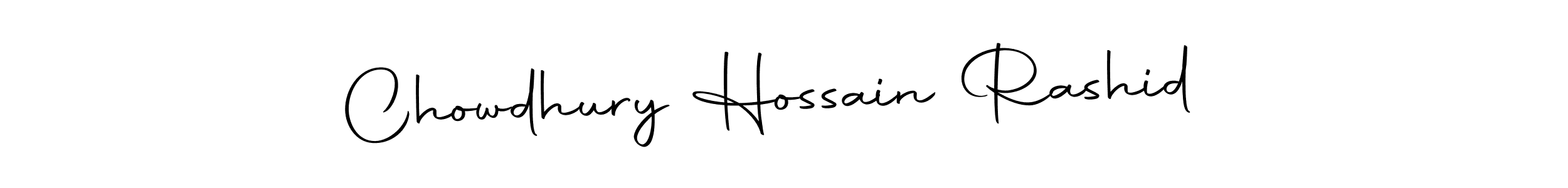 Make a short Chowdhury Hossain Rashid  signature style. Manage your documents anywhere anytime using Autography-DOLnW. Create and add eSignatures, submit forms, share and send files easily. Chowdhury Hossain Rashid  signature style 10 images and pictures png