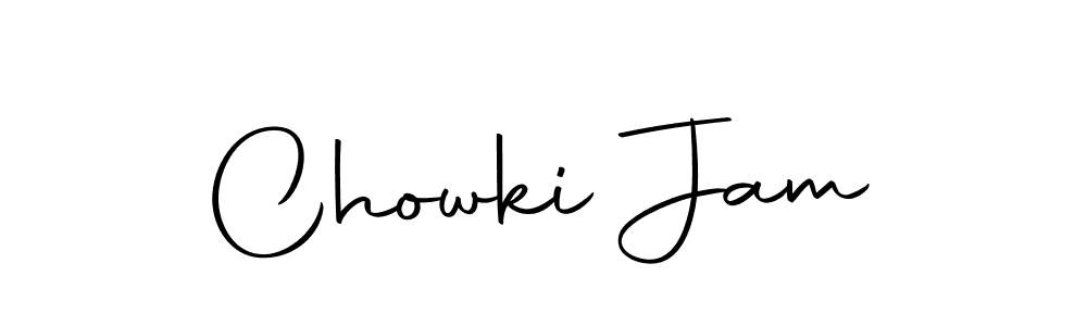 You can use this online signature creator to create a handwritten signature for the name Chowki Jam. This is the best online autograph maker. Chowki Jam signature style 10 images and pictures png