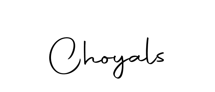 Make a beautiful signature design for name Choyals. Use this online signature maker to create a handwritten signature for free. Choyals signature style 10 images and pictures png