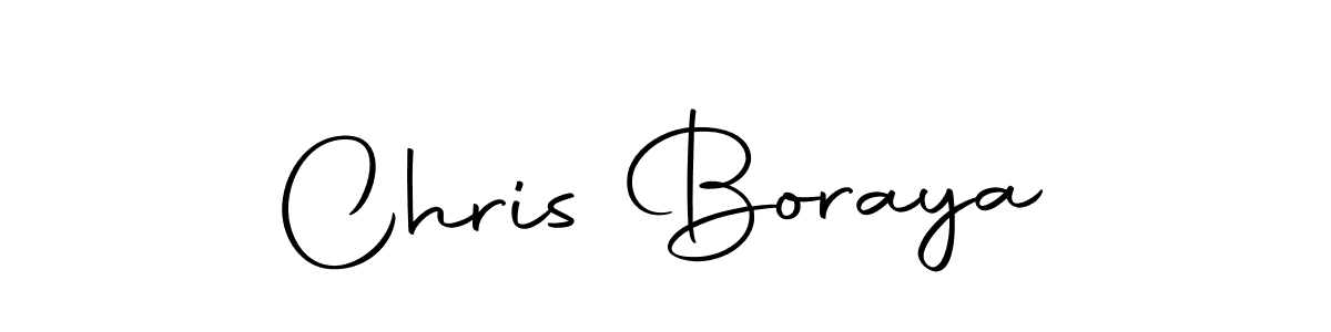 Use a signature maker to create a handwritten signature online. With this signature software, you can design (Autography-DOLnW) your own signature for name Chris Boraya. Chris Boraya signature style 10 images and pictures png