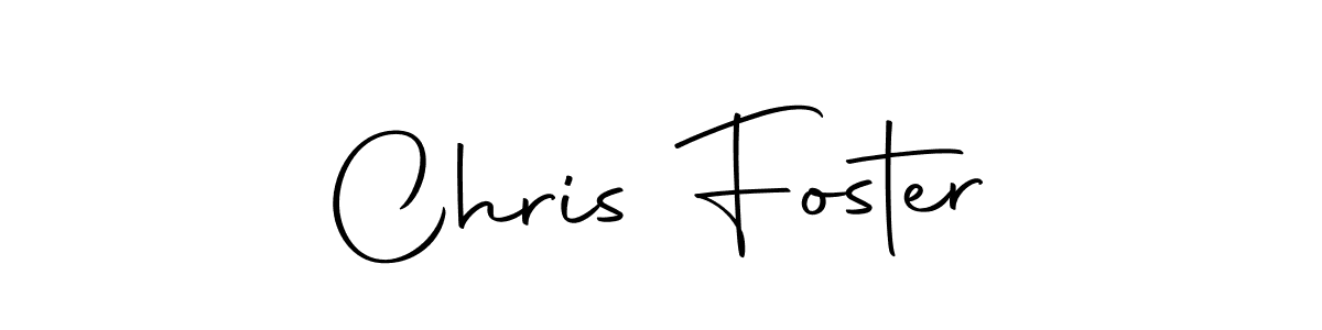 Create a beautiful signature design for name Chris Foster. With this signature (Autography-DOLnW) fonts, you can make a handwritten signature for free. Chris Foster signature style 10 images and pictures png