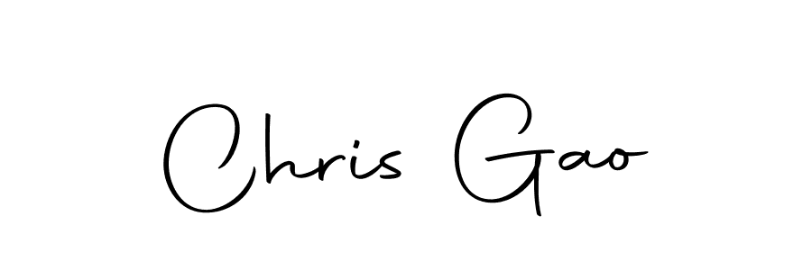 Similarly Autography-DOLnW is the best handwritten signature design. Signature creator online .You can use it as an online autograph creator for name Chris Gao. Chris Gao signature style 10 images and pictures png