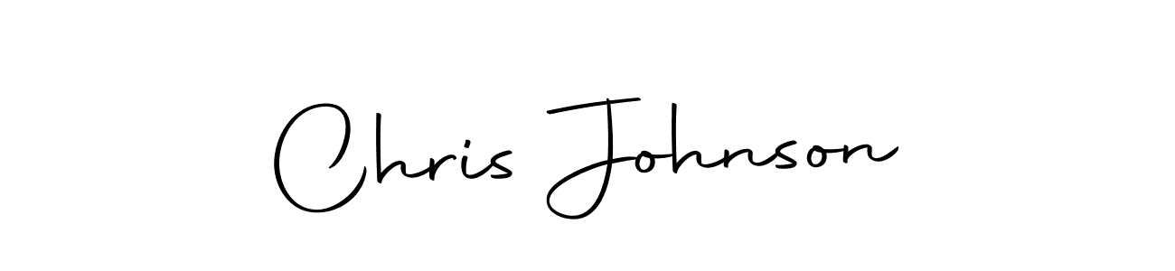 Create a beautiful signature design for name Chris Johnson. With this signature (Autography-DOLnW) fonts, you can make a handwritten signature for free. Chris Johnson signature style 10 images and pictures png