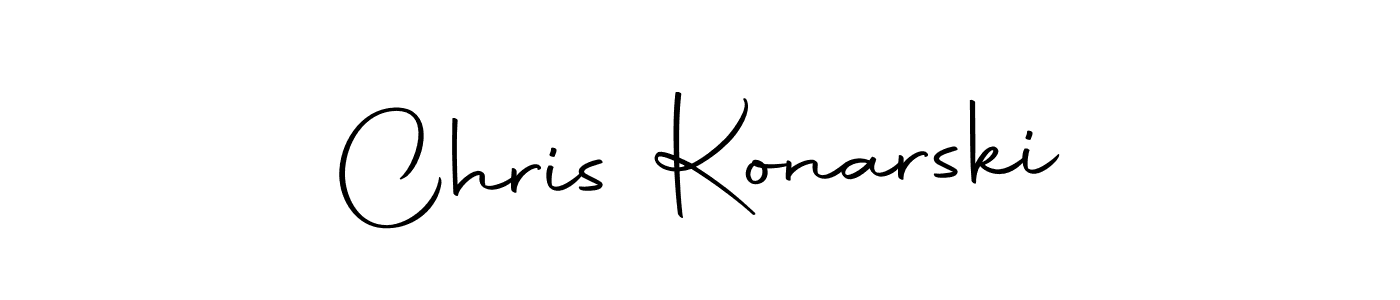 Create a beautiful signature design for name Chris Konarski. With this signature (Autography-DOLnW) fonts, you can make a handwritten signature for free. Chris Konarski signature style 10 images and pictures png