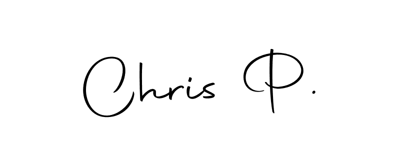 Design your own signature with our free online signature maker. With this signature software, you can create a handwritten (Autography-DOLnW) signature for name Chris P.. Chris P. signature style 10 images and pictures png