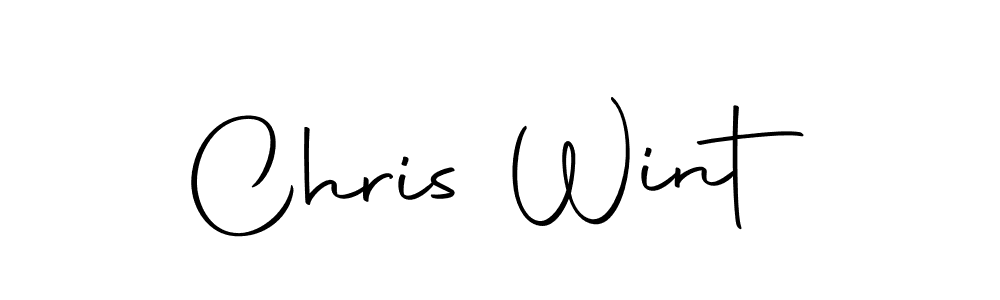 Chris Wint stylish signature style. Best Handwritten Sign (Autography-DOLnW) for my name. Handwritten Signature Collection Ideas for my name Chris Wint. Chris Wint signature style 10 images and pictures png