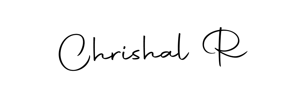 Similarly Autography-DOLnW is the best handwritten signature design. Signature creator online .You can use it as an online autograph creator for name Chrishal R. Chrishal R signature style 10 images and pictures png