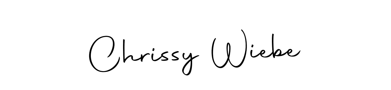 You should practise on your own different ways (Autography-DOLnW) to write your name (Chrissy Wiebe) in signature. don't let someone else do it for you. Chrissy Wiebe signature style 10 images and pictures png