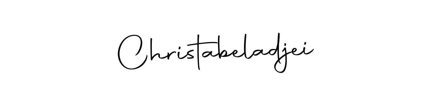 Also we have Christabeladjei name is the best signature style. Create professional handwritten signature collection using Autography-DOLnW autograph style. Christabeladjei signature style 10 images and pictures png