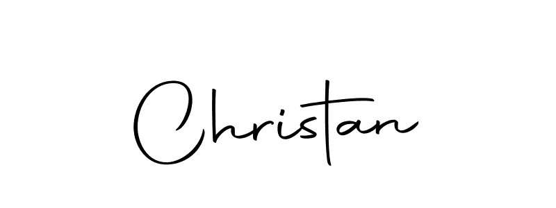 How to make Christan signature? Autography-DOLnW is a professional autograph style. Create handwritten signature for Christan name. Christan signature style 10 images and pictures png