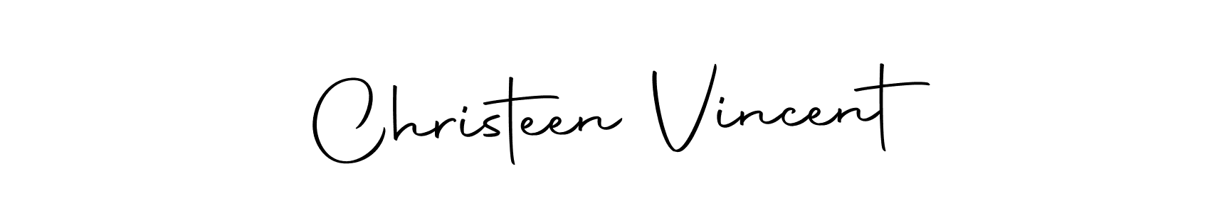 You can use this online signature creator to create a handwritten signature for the name Christeen Vincent. This is the best online autograph maker. Christeen Vincent signature style 10 images and pictures png