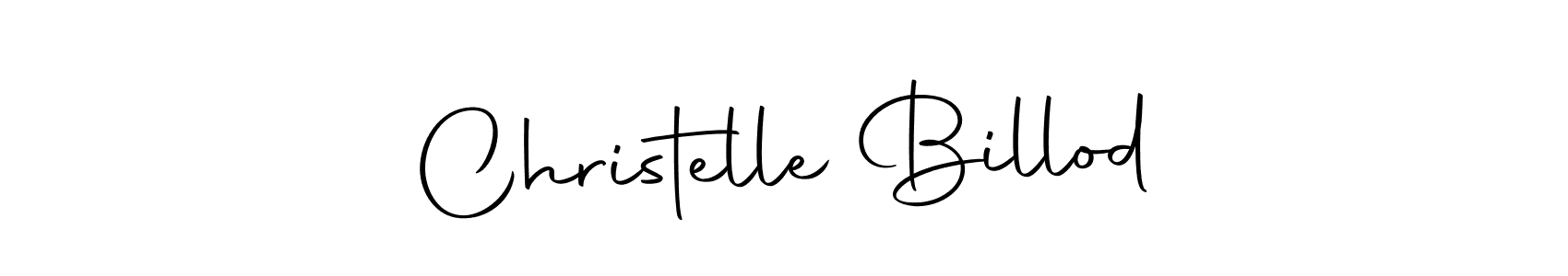 Christelle Billod stylish signature style. Best Handwritten Sign (Autography-DOLnW) for my name. Handwritten Signature Collection Ideas for my name Christelle Billod. Christelle Billod signature style 10 images and pictures png