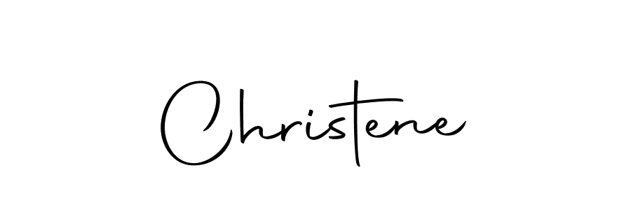 Create a beautiful signature design for name Christene. With this signature (Autography-DOLnW) fonts, you can make a handwritten signature for free. Christene signature style 10 images and pictures png