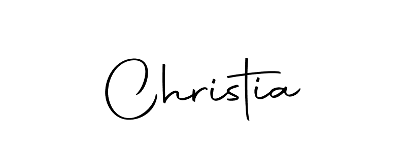 How to make Christia signature? Autography-DOLnW is a professional autograph style. Create handwritten signature for Christia name. Christia signature style 10 images and pictures png
