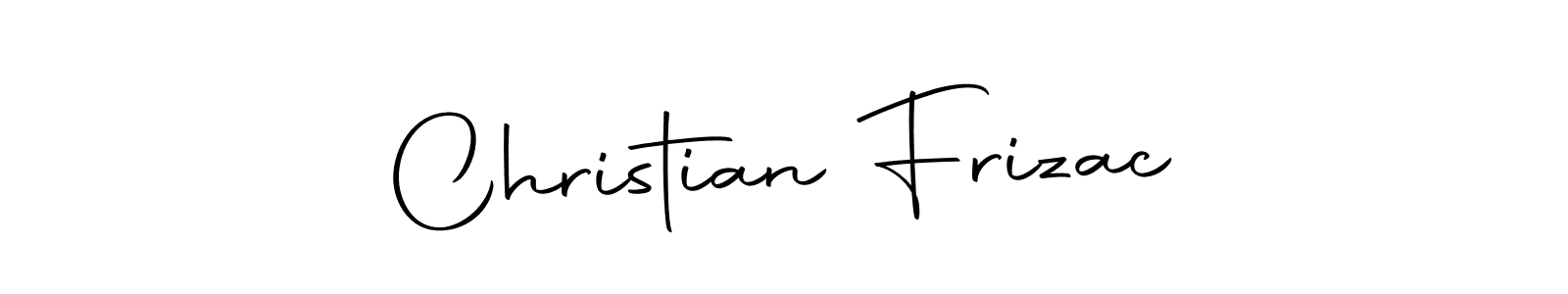 if you are searching for the best signature style for your name Christian Frizac. so please give up your signature search. here we have designed multiple signature styles  using Autography-DOLnW. Christian Frizac signature style 10 images and pictures png